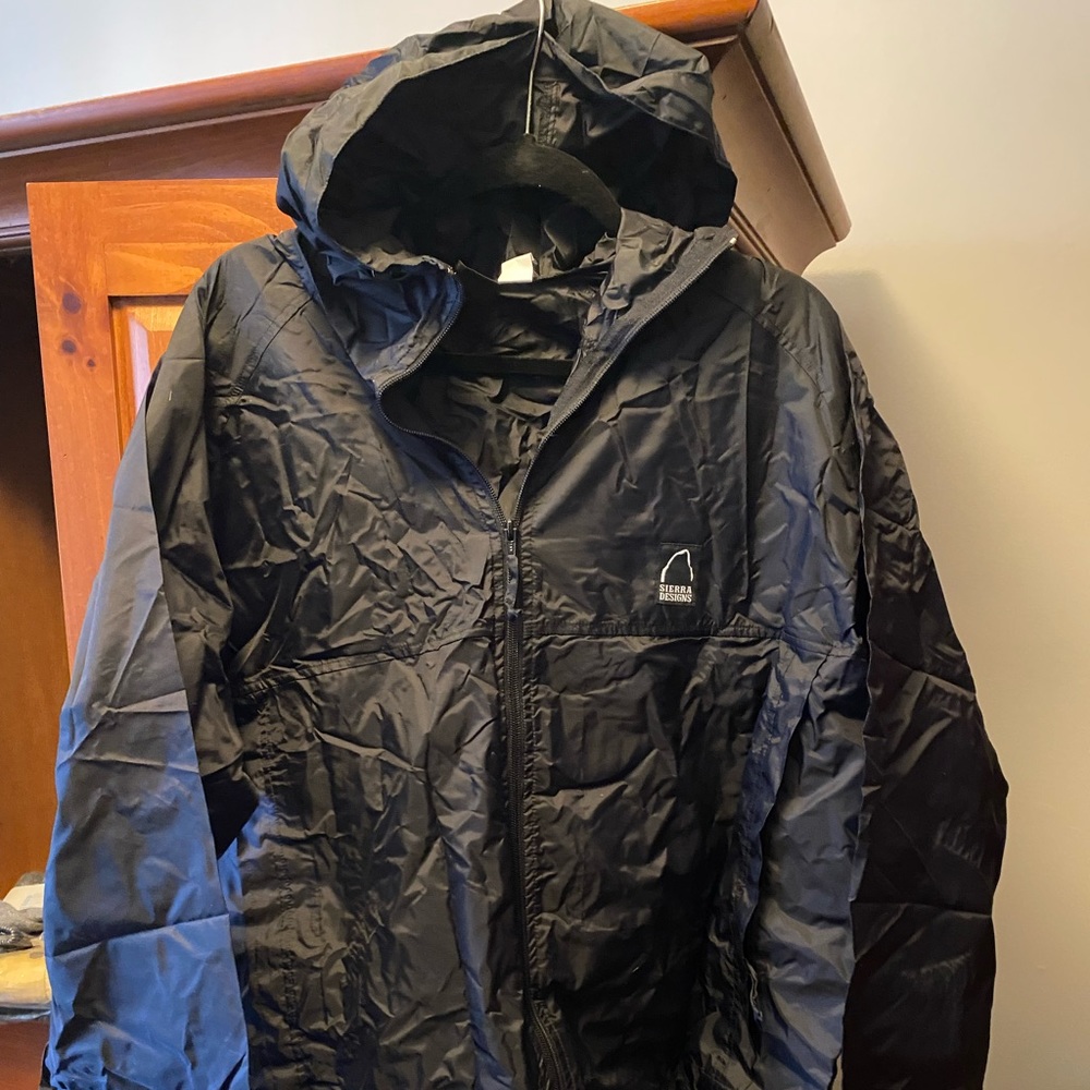 Sierra Designs Microlight rainproof windbreaker. New with tags. Large
